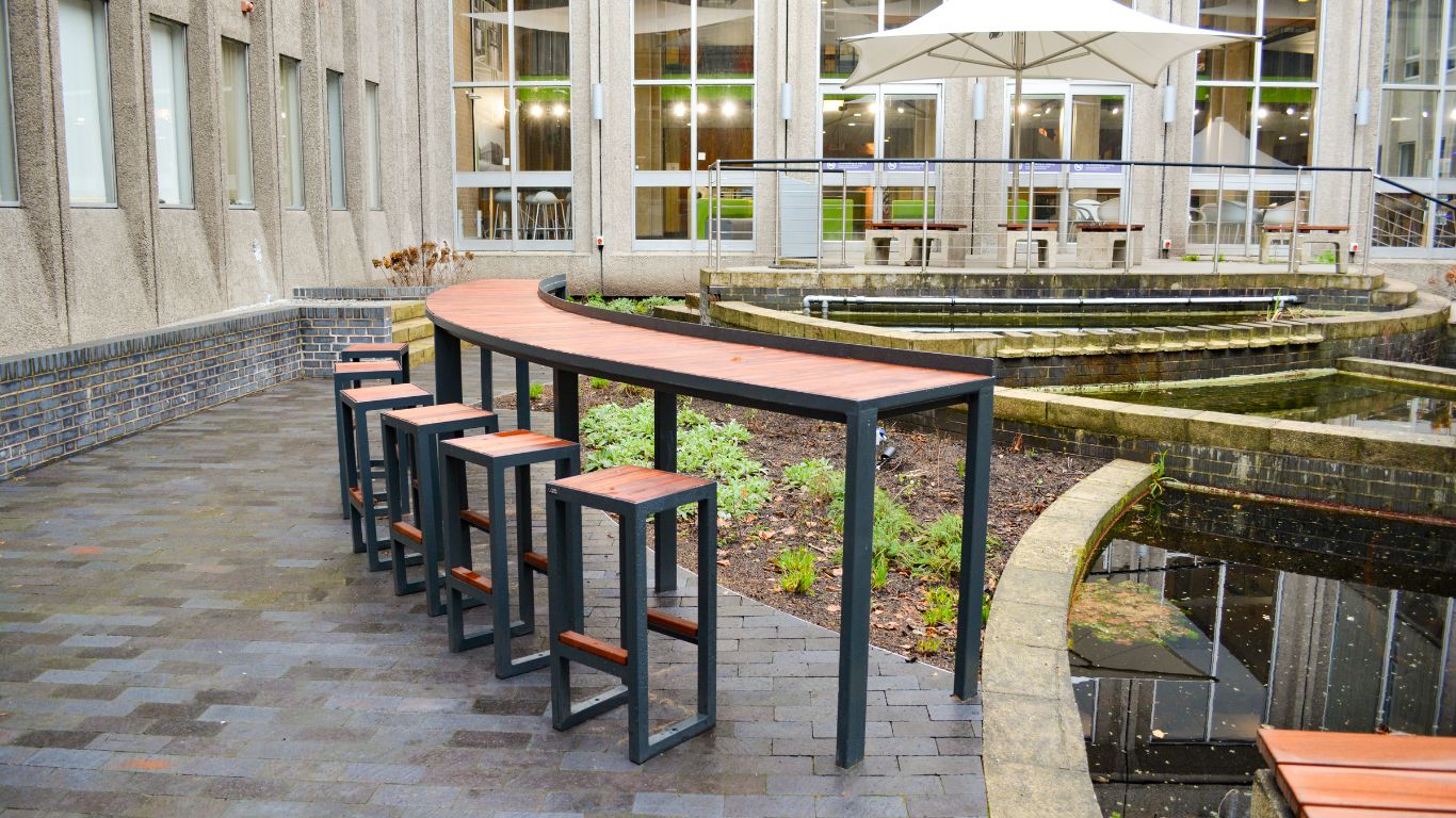 UoM Humanities Building Courtyard, Manchester