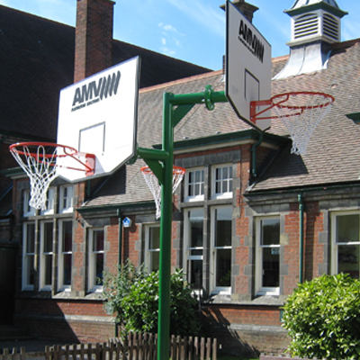 Triple Basketball and Netball Posts