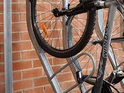 Type 9 Secure Semi-Vertical Bike Rack