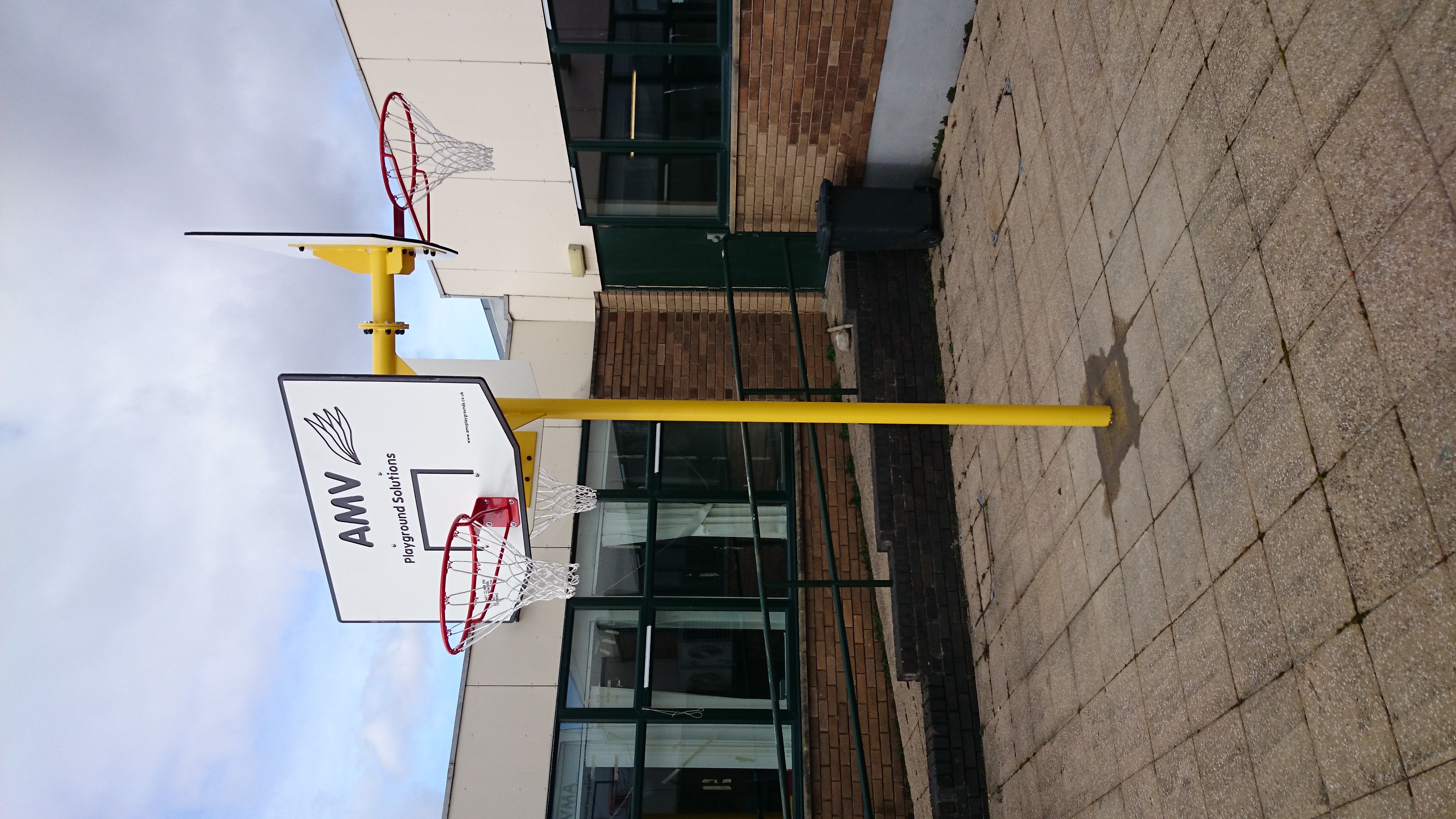 Triple Basketball and Netball Posts
