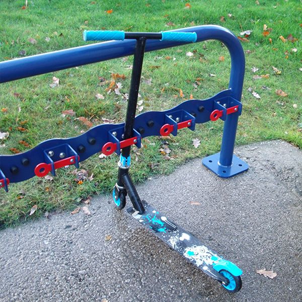 Single Sided Scooter Rack