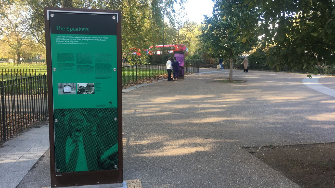 Hyde Park Speakers' Corner, London