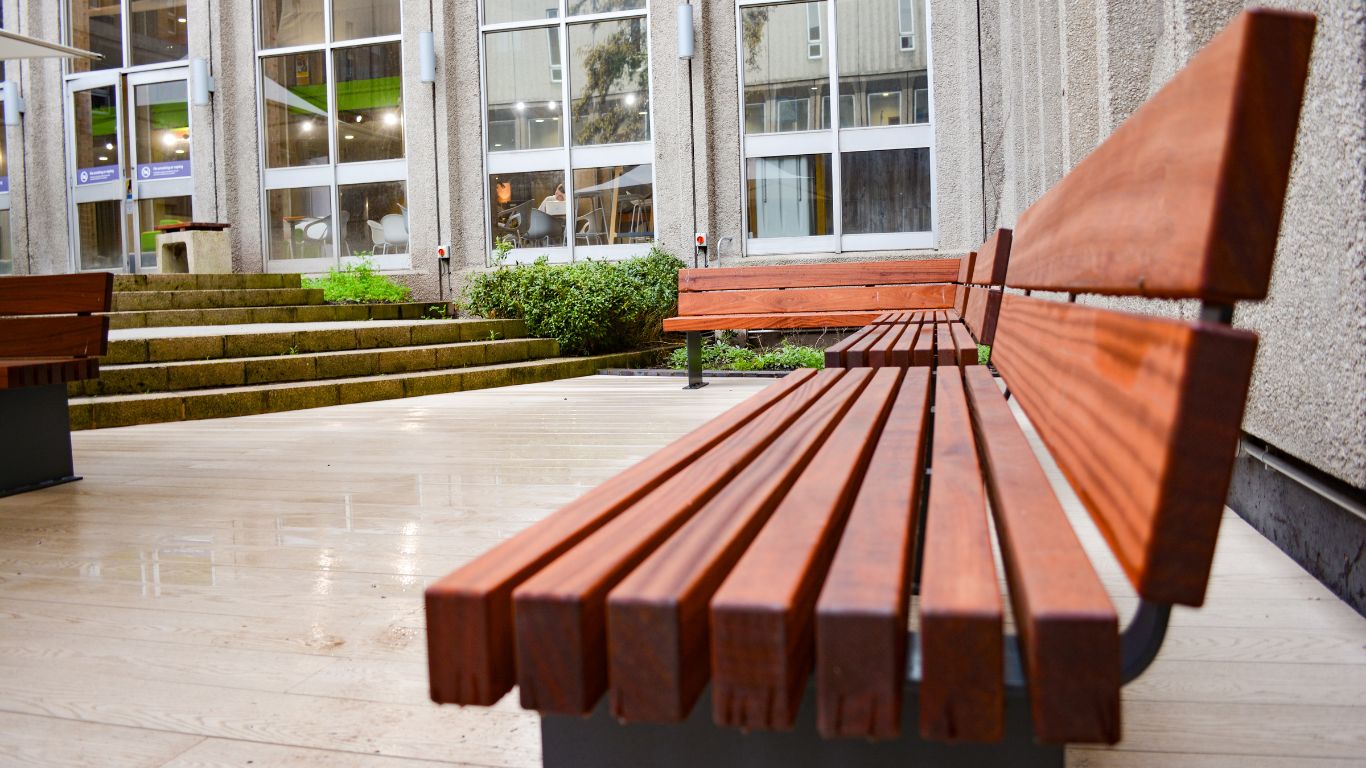 UoM Humanities Building Courtyard, Manchester