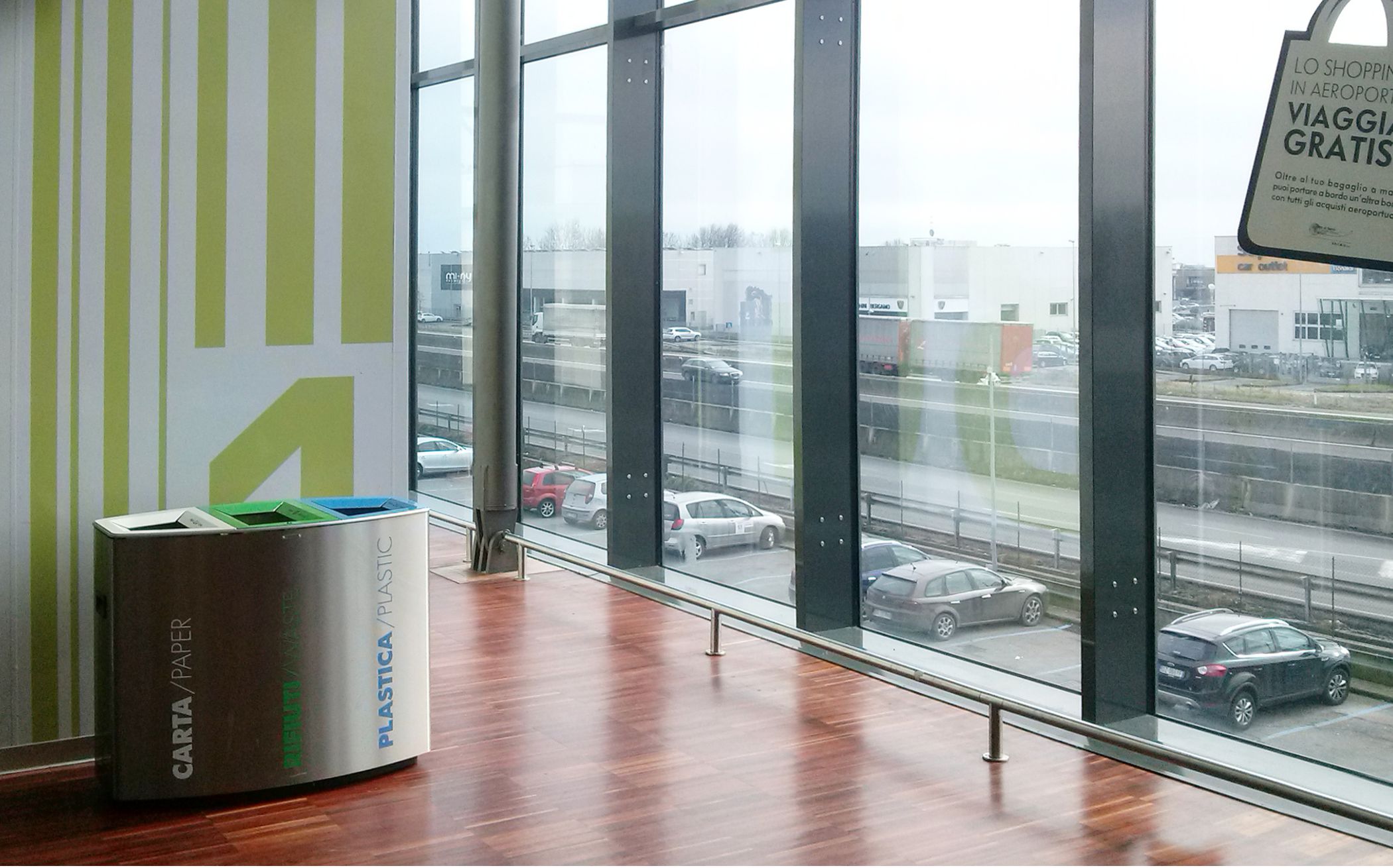 Aero Recycling Litter Bin