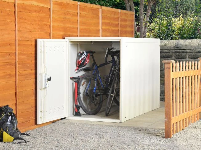 Horizontal Twin Secure Bike Locker