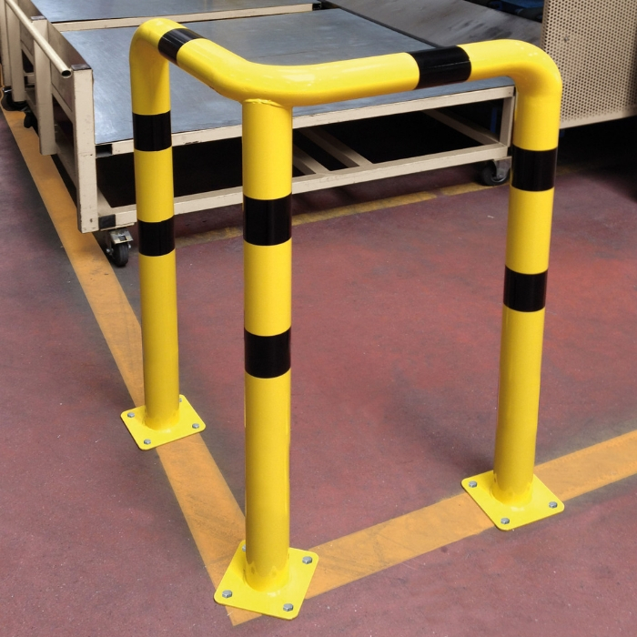Angled Safety Barrier