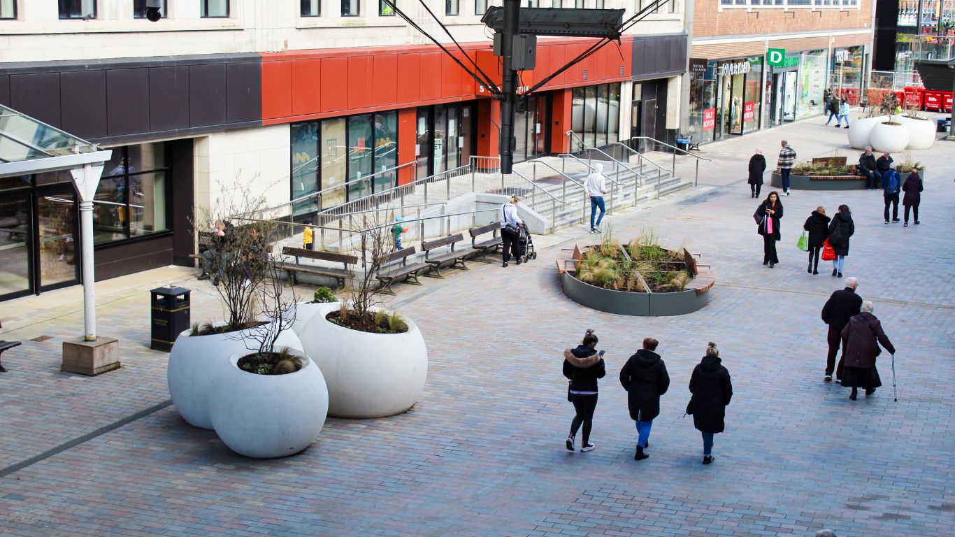 Stockport Interchange & Merseyway Shopping Centre, Stockport