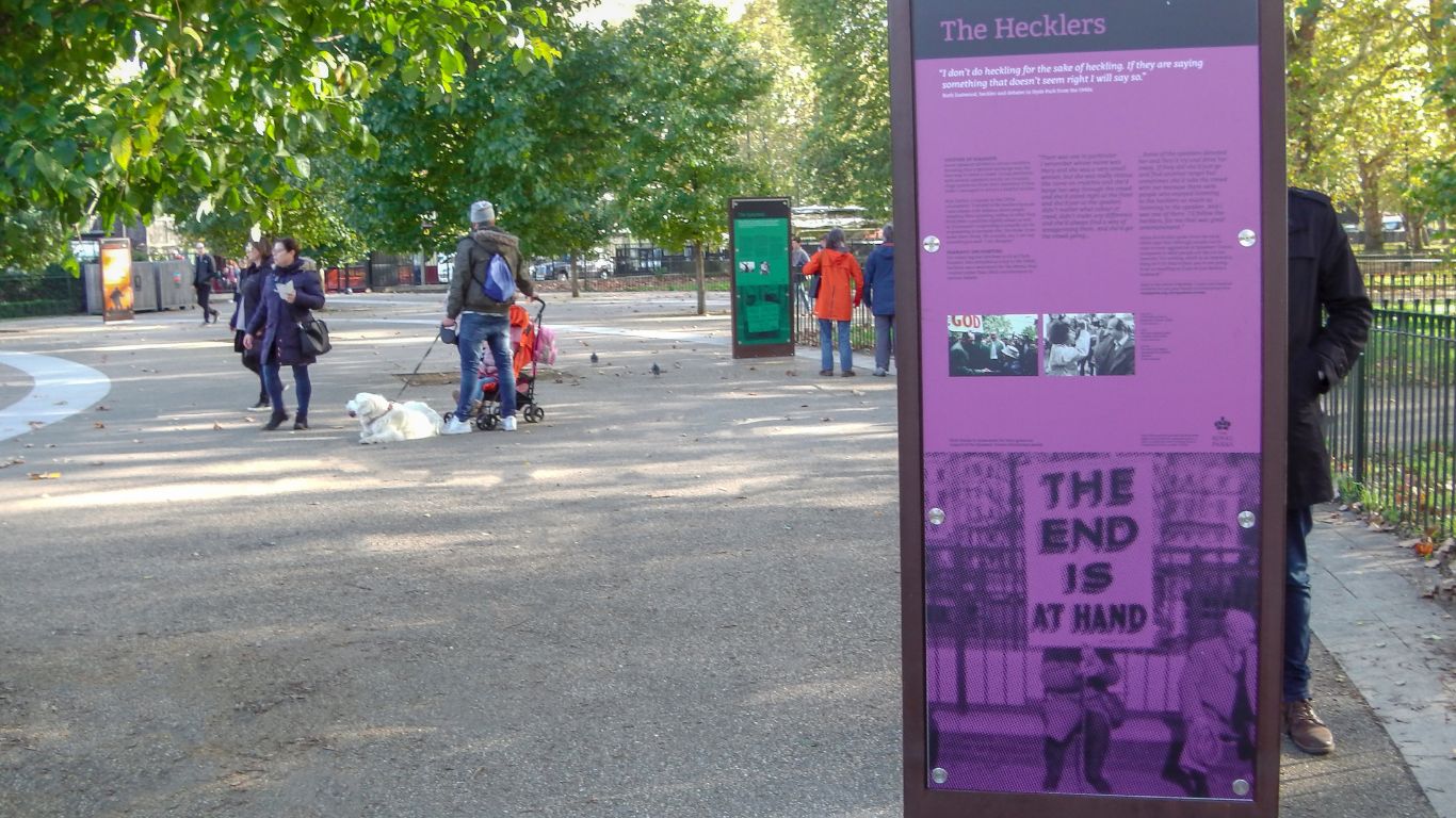 Hyde Park Speakers' Corner, London