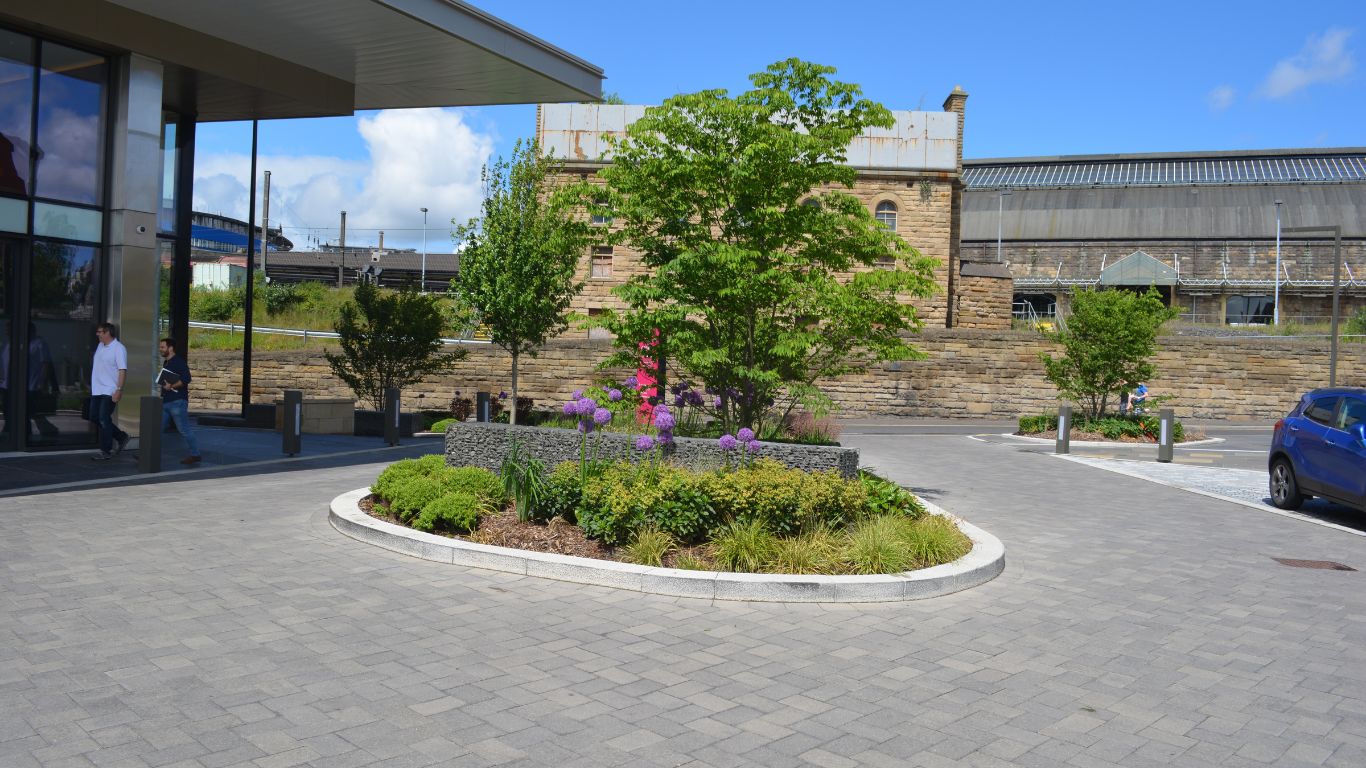 Stephenson Quarter and Crowne Plaza Hotel, Newcastle-upon-Tyne
