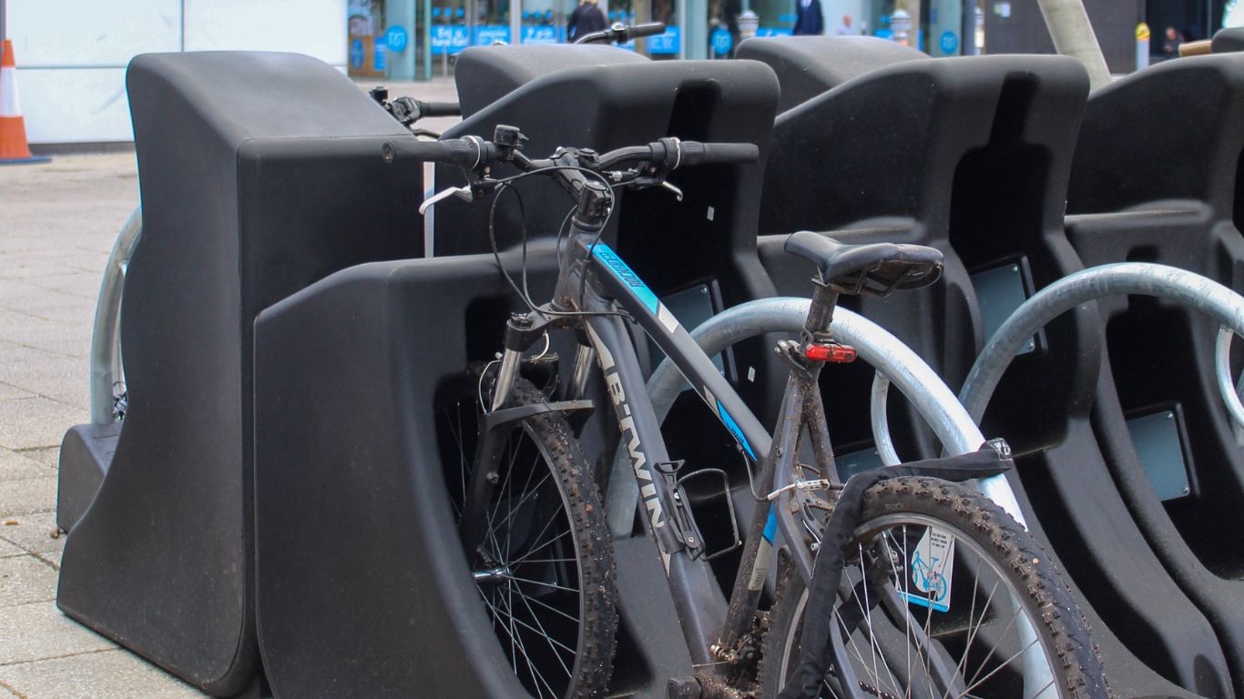 MK Town Centre Cycle Parking, Milton Keynes