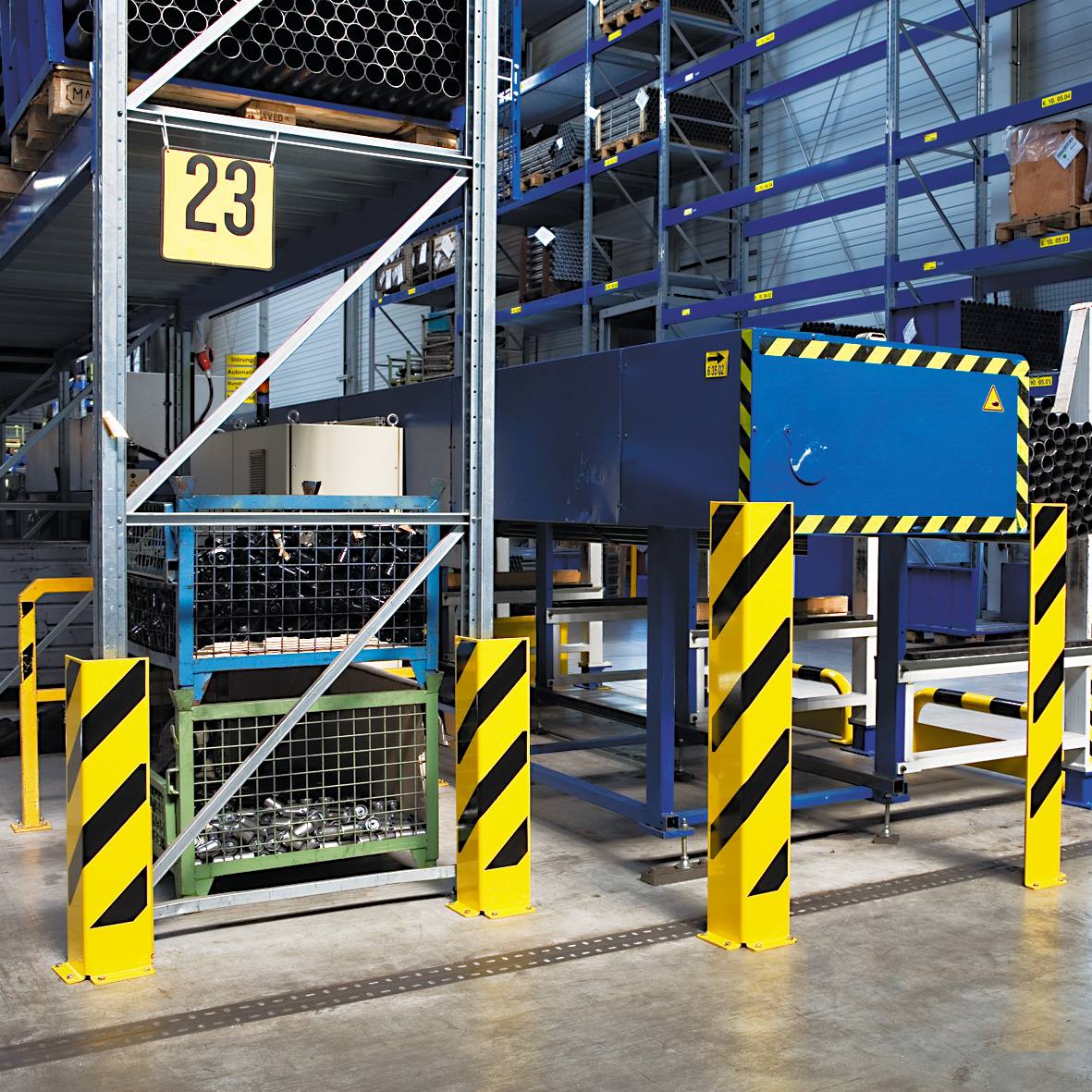 Black Bull Pallet Racking Protector