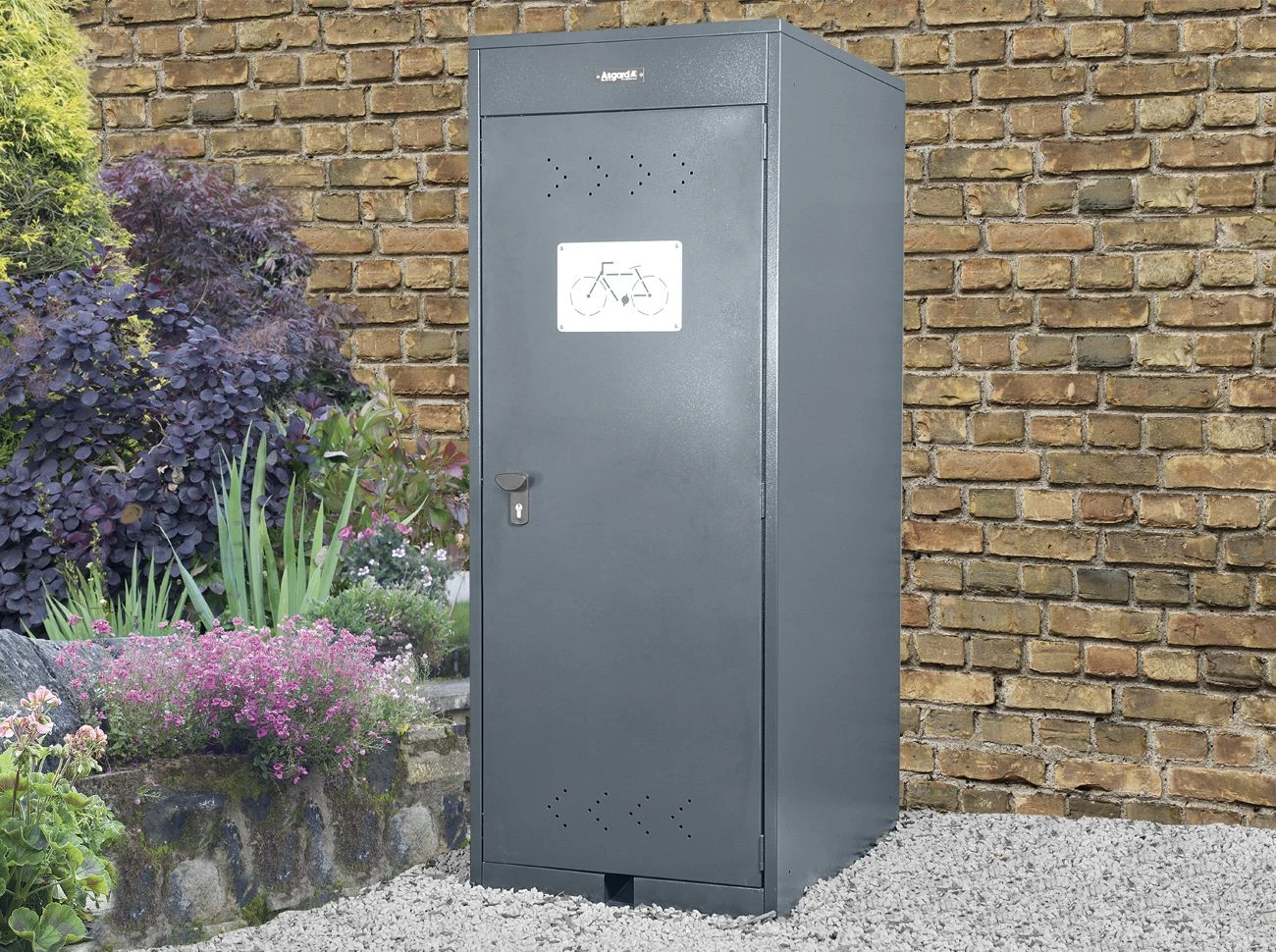 Vertical Cycle Locker