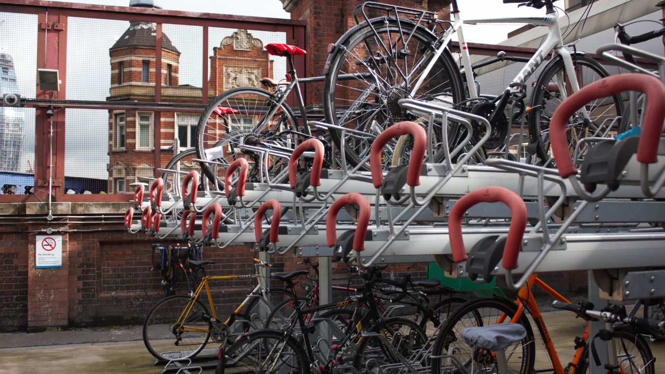 Waterloo Station Cycle Parking, London