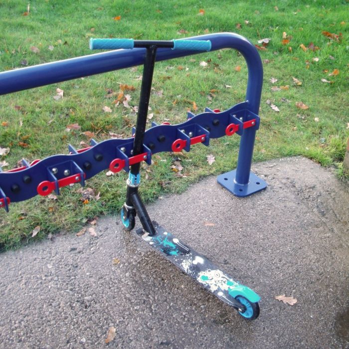 Double Sided Scooter Rack