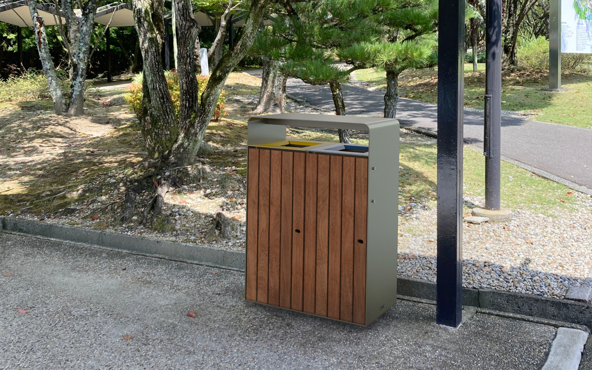 Bund Litter Bin