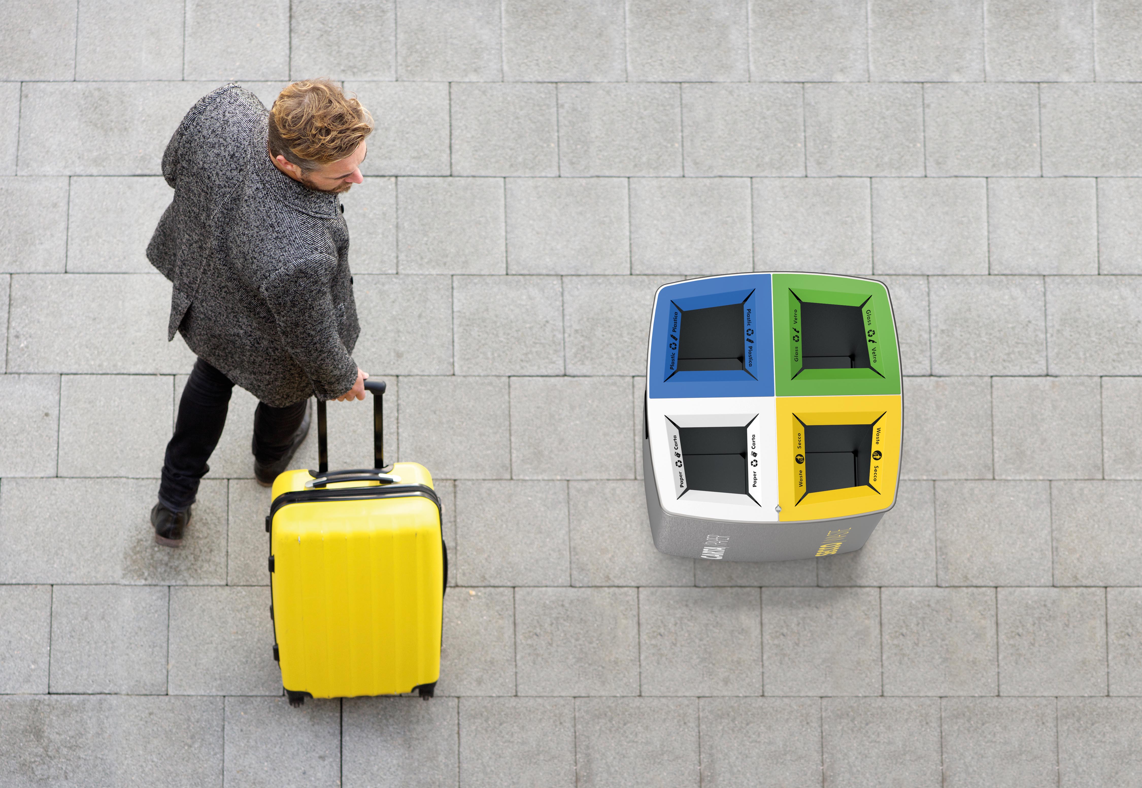 Aero Recycling Litter Bin