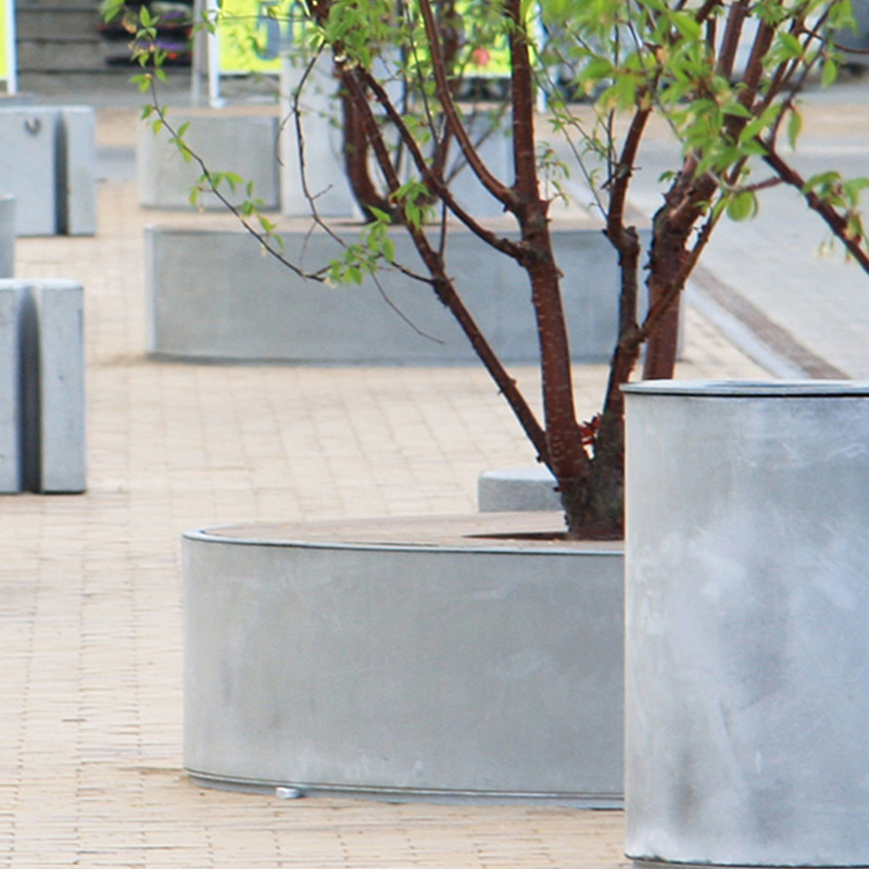 SOLID Round Bench