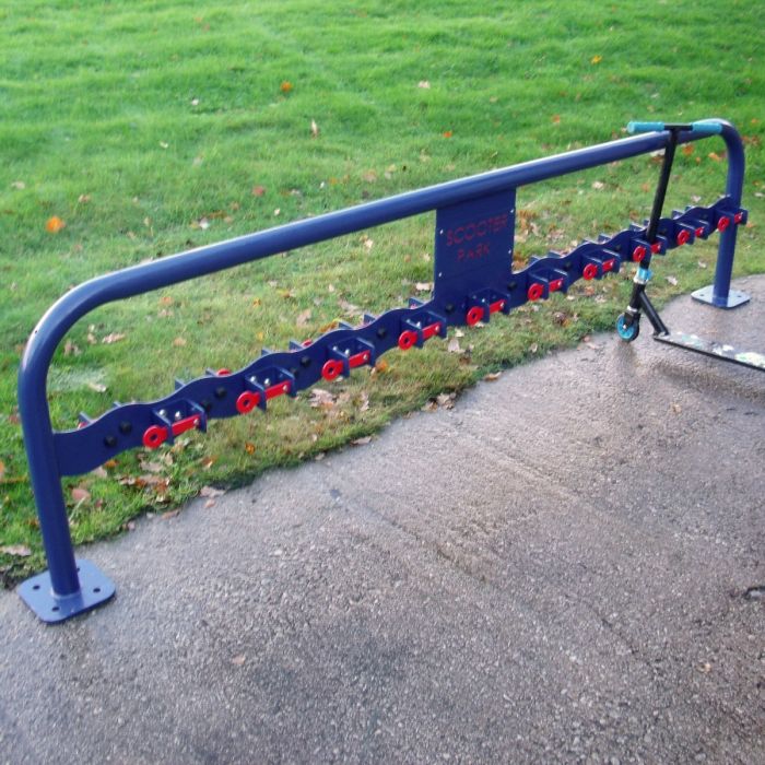 Double Sided Scooter Rack