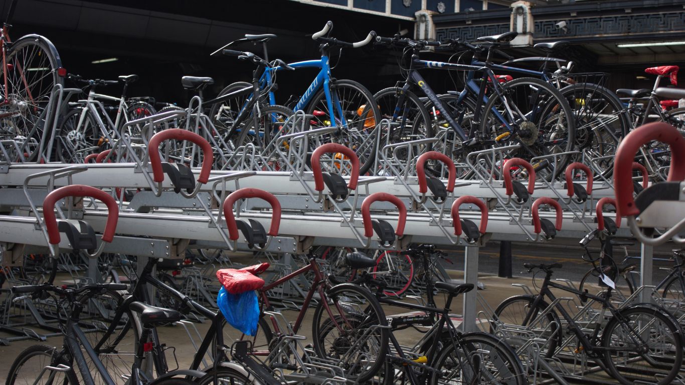 Waterloo Station Cycle Parking, London