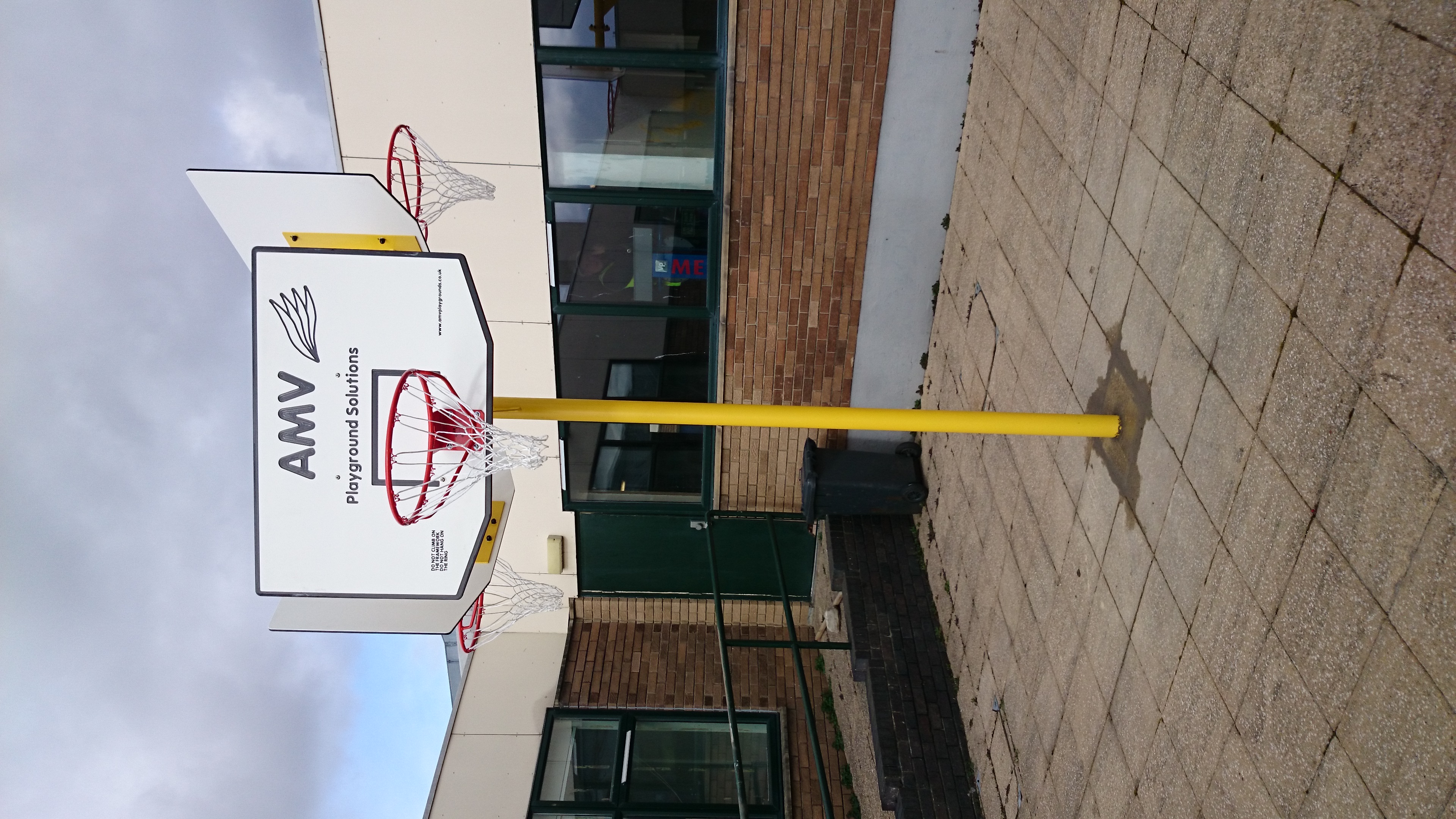 Triple Basketball and Netball Posts