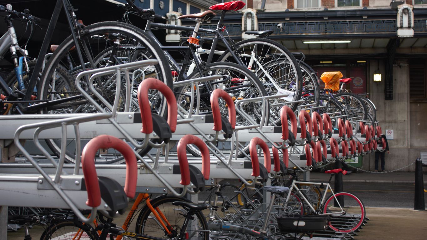 Waterloo Station Cycle Parking, London