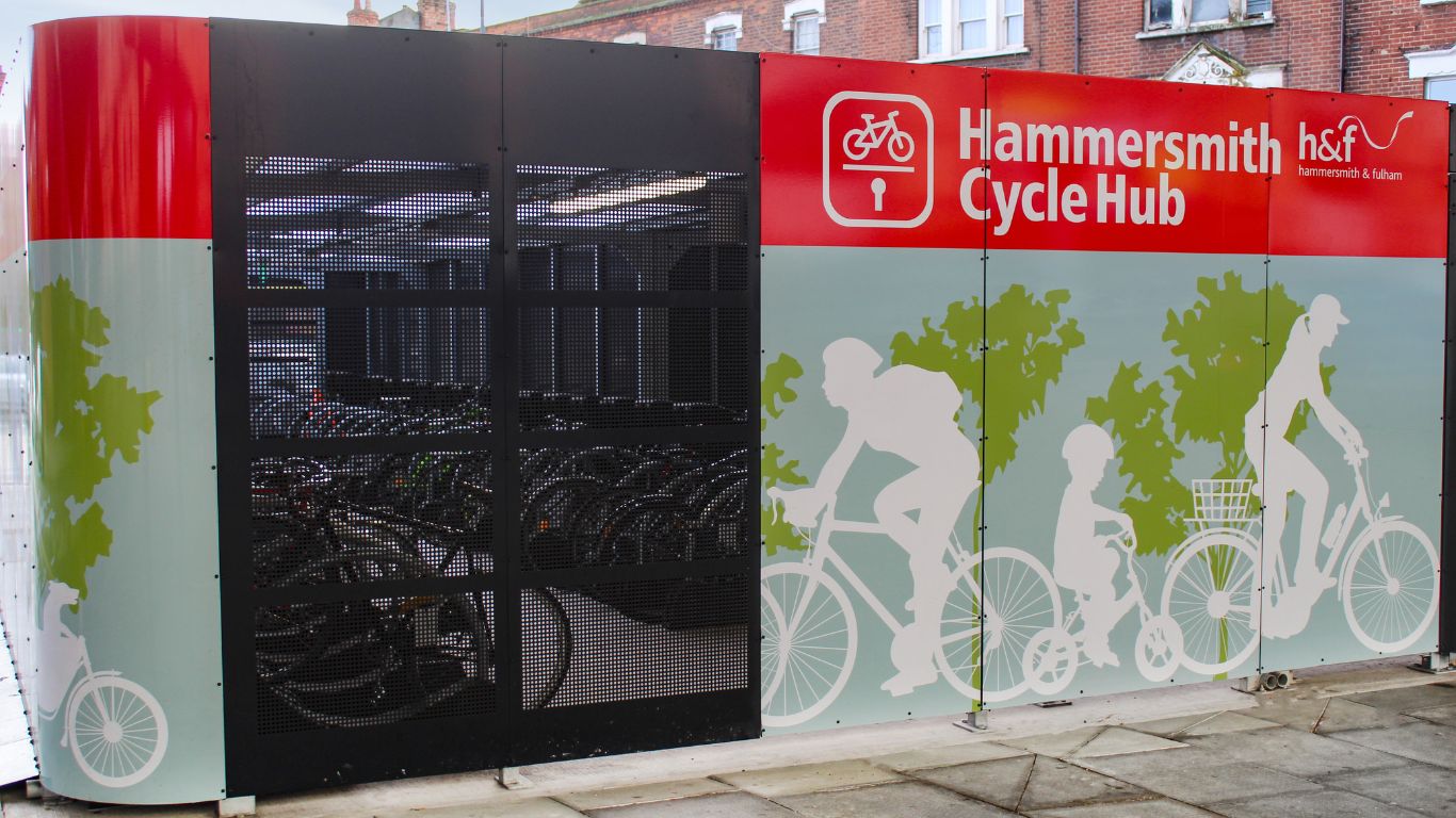Hammersmith Cycle Hub, London