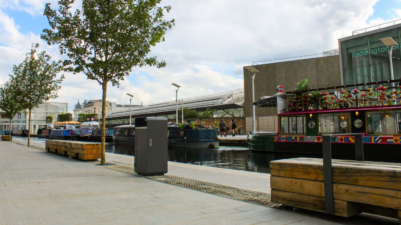 Paddington Brunel Canalside Walk, London