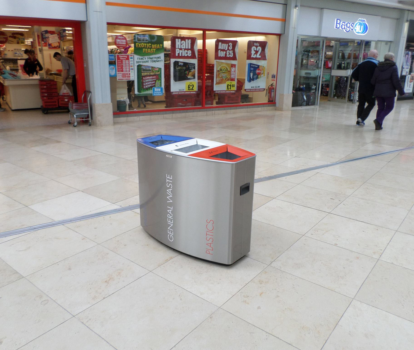 Aero Recycling Litter Bin