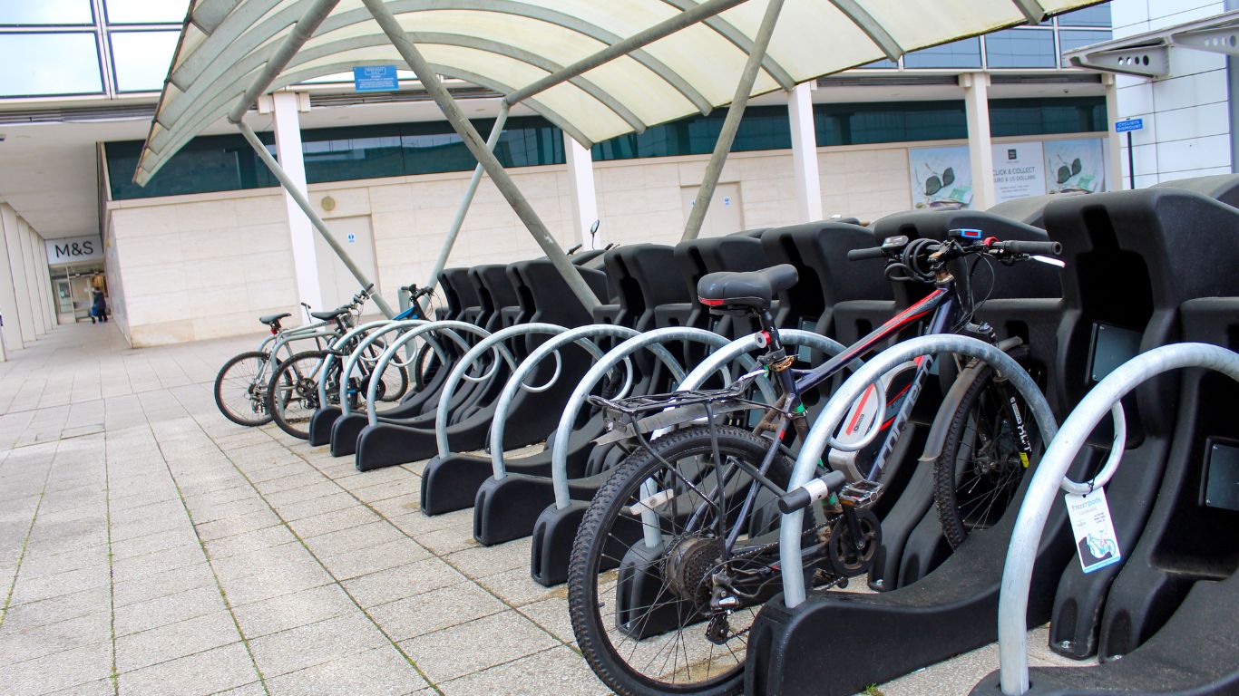 MK Town Centre Cycle Parking, Milton Keynes