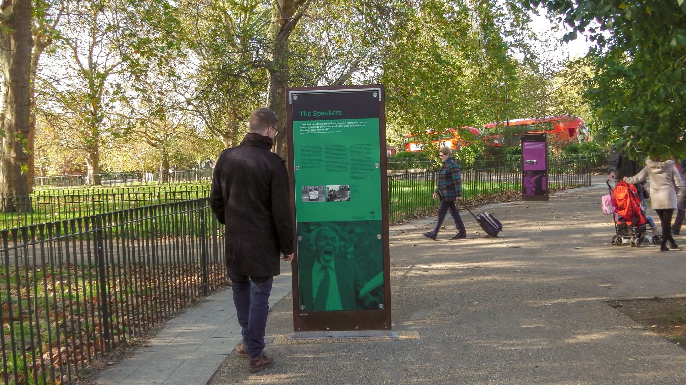 Hyde Park Speakers' Corner, London